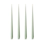ester & erik - Bougie pointue, 24 cm, No. 03, water mint / matt (set de 4)