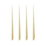ester & erik - Bougie pointue, 24 cm, No. 17, buttermilk / matt (set de 4)