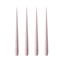 ester & erik - Bougie pointue, 24 cm, No. 52, soft rose / matt (set de 4)