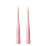 ester & erik - Bougie conique, 37 cm, No. 38, rose quartz / matt (set de 2)