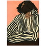 The Poster Club - Serene Stripes de Hanna Peterson, 100 x 140 cm