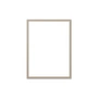 The Poster Club - Cadre photo Chêne beige, verre véritable, 30 x 40 cm