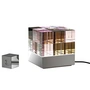 Tecnolumen - CUBELIGHTmove LED Lampe de table avec cube radio, rose / noir