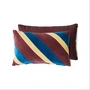 HKliving - Striped Coussin en velours, 50 x 30 cm, speakeasy