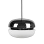 HANA - Macaron Lampe suspendue, Ø 18 cm, chrome