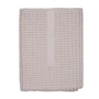 The Organic Company - Big Waffle Drap de bain & Couverture, 100 x 150 cm, dusty lavender