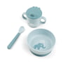 Done by Deer - Foodie Set de vaisselle, Elphee, bleu (set de 3)