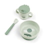 Done by Deer - Foodie Set de vaisselle, Happy Clouds, vert (set de 3)