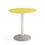 Hay - Ceramic Table, Ø 70 cm, jaune vif