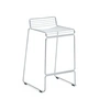 HAY - Hee Tabouret de bar low, hot galvanised