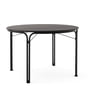 & Tradition - Thorvald SC98 Table de jardin, Ø 115 cm, warm black