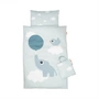 Done by Deer - Linge de lit pour enfant, Junior, 100 x 140 cm, Elphee, bleu