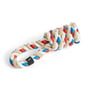 Hay - Dogs Rope Jouet, rouge / turquoise / blanc cassé