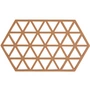 Zone Denmark - Triangle Dessous de verre, 24 x 14 cm, light terracotta
