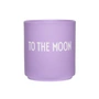 Design Letters - AJ Favourite Tasse en porcelaine, to the moon / lilac breeze