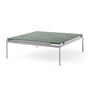 & Tradition - Sett Coffee Table LN13, Verde Guatemala / Chrome foncé