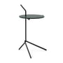 & Tradition - Halten Side Table SH9, Verde Guatemala / noir chaud