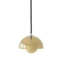 & Tradition - FlowerPot Lampe suspendue VP10, laiton affiné