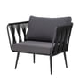 Bloomingville - Pavone Outdoor Fauteuil de salon, noir