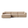 & Tradition - Develius Mellow Canapé d'angle, configuration E, beige (Karakorum 003)