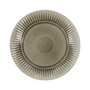 House Doctor - Pleat Assiette, Ø 27 cm, gris / marron