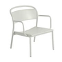 Muuto - Linear Steel Armchair, gris RAL 7044