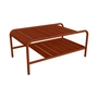 Fermob - Luxembourg Table basse, 90 x 55 cm, ocre rouge