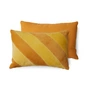 Hkliving - Striped Coussin en velours, 60 x 40 cm, april