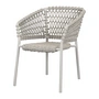 Cane-line - Ocean Chaise avec accoudoirs Outdoor, sable