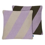 Mette Ditmer - Across Kilim taie d'oreiller, 50 x 50 cm, light lilac