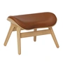 Umage - A Conversation Piece Ottoman, Chêne naturel / aspect cuir Cognac
