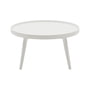 Softline - Alma Table d'appoint, large, laquée blanc