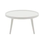 Softline - Alma Table d'appoint, large, laquée blanc