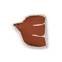 Ferm Living - Swif Bird Coussin, baked clay (argile cuite)