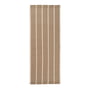 ferm Living - Calm Kelim Tapis de sol, 80 x 200 cm, dark sand / off-white