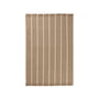 ferm Living - Calm Kelim tapis de laine, 140 x 200 cm, dark sand / off-white