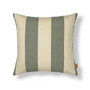 Ferm Living - Strand Outdoor Coussin, 50 x 50 cm, lichen foncé / parchment