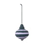 Broste Copenhagen - Pulp Spinning Top Pendentif décoratif, Ø 7,5 x H 9 cm, orchid light purple