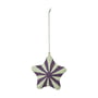 Broste Copenhagen - Pulp Pendentif étoile, blackberry purple