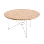 Acapulco Design - The Low Table, H 36 x Ø 65 cm, terrazzo / rosato