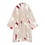 Marimekko - Unikko Peignoir, M, poudre / gris foncé / dark cherry