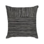 Marimekko - Piccolo housse de coussin, 50 x 50 cm, noir / cotton