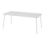 Blomus - Yua Outdoor Table de salle à manger, 180 x 90 cm, silk gray