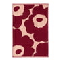 Marimekko - Unikko Serviette de bain, 50 x 70 cm, rose / cerise foncée