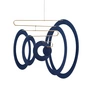 Flensted Mobiles - SuperSonic Mobile, bleu