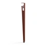 TipToe - Pied de table pour l'extérieur, 75 cm, brick red