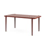 TipToe - Table de jardin MIDI Collection, 160 x 80 cm, brick red