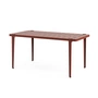 TipToe - Table de jardin MIDI Collection, 160 x 80 cm, brick red