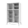 Montana - Ripple III Armoire vitrine, chrome / new white