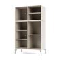Montana - Ripple III Armoire vitrine, chrome / oat